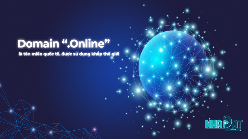 Domain “.Online” là tên miền quốc tế, được sử dụng khắp thế giới